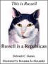 This is Russell, Russell is a Republican - cats, animals, republican, books, children, gifts